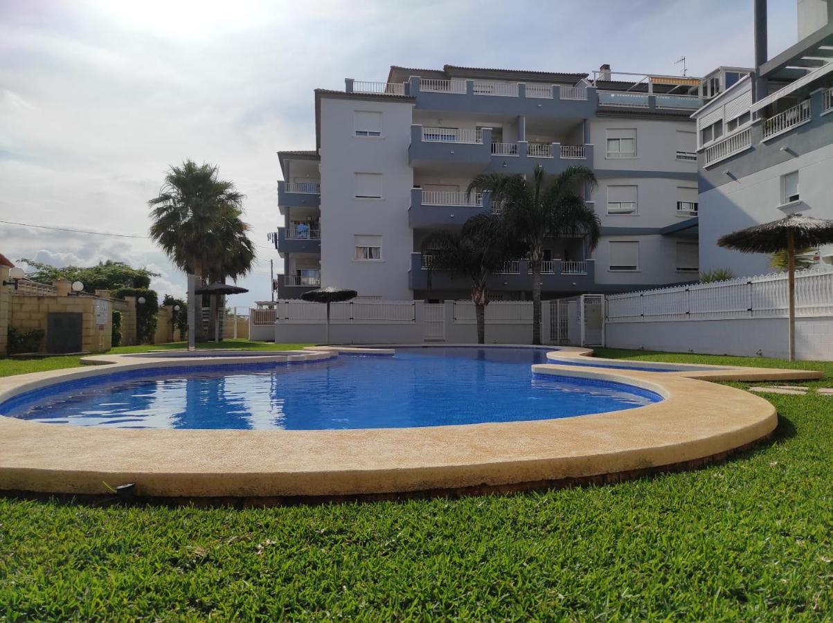 Ferienwohnung Casa Gloria Con Gran Terraza Y Acceso Directo A Piscina Dénia Exterior foto